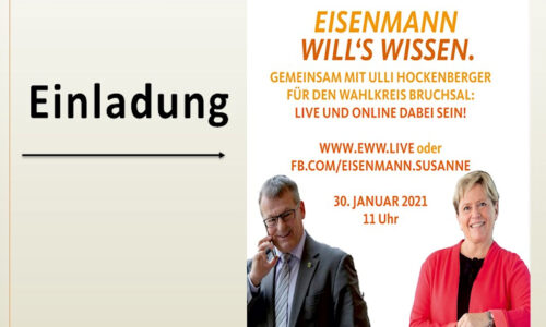 „Eisenmann will’s wissen“