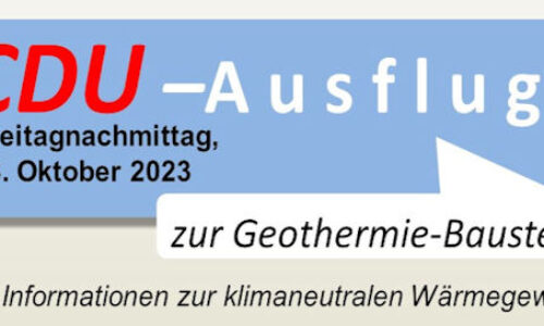 Ausflug in die Zukunft der klimaneutralen Wärmegewinnung