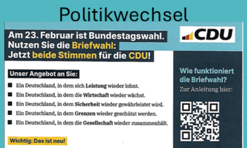 Richtig wählen!